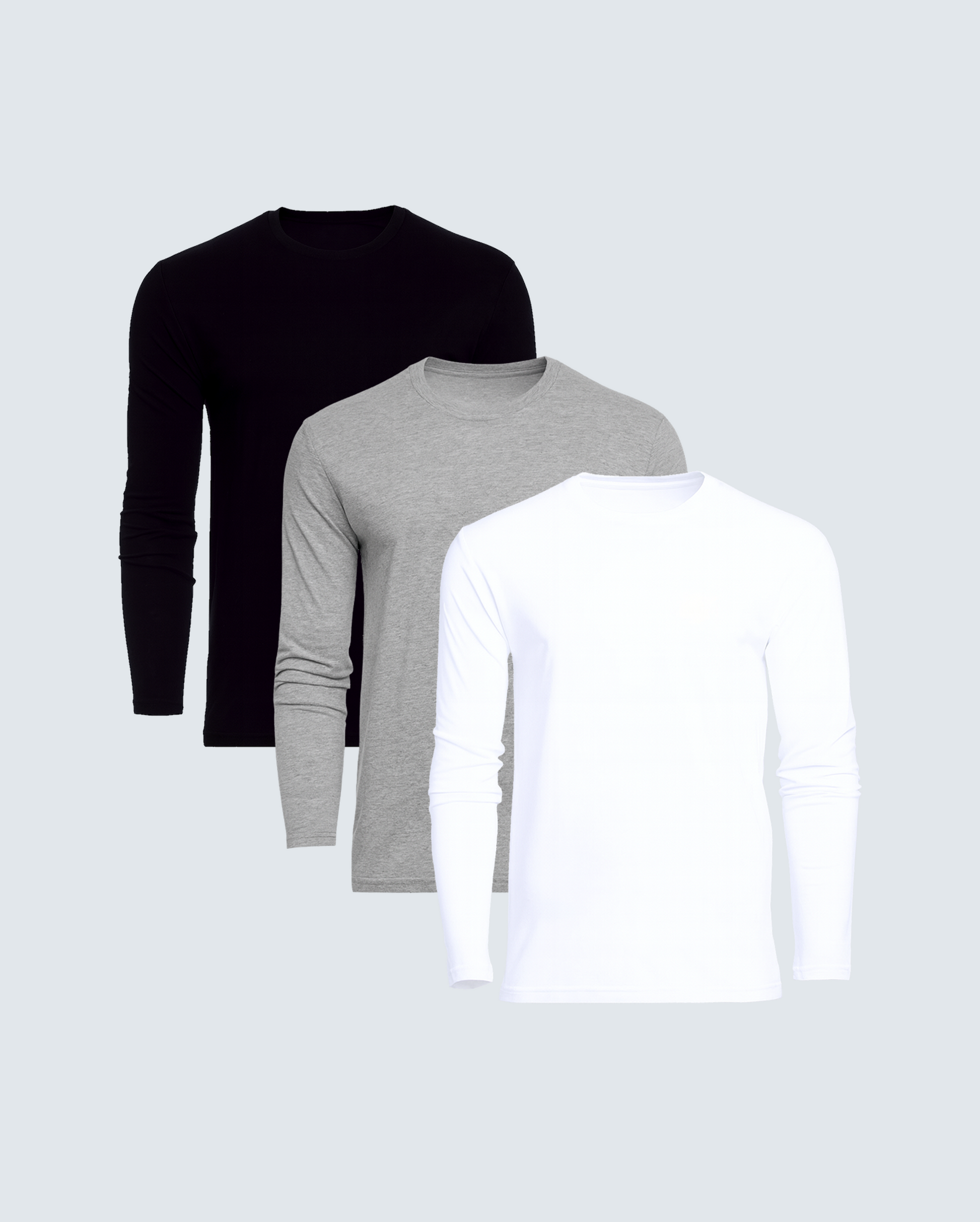 Classic Crew Long Sleeve Tee 3-Pack