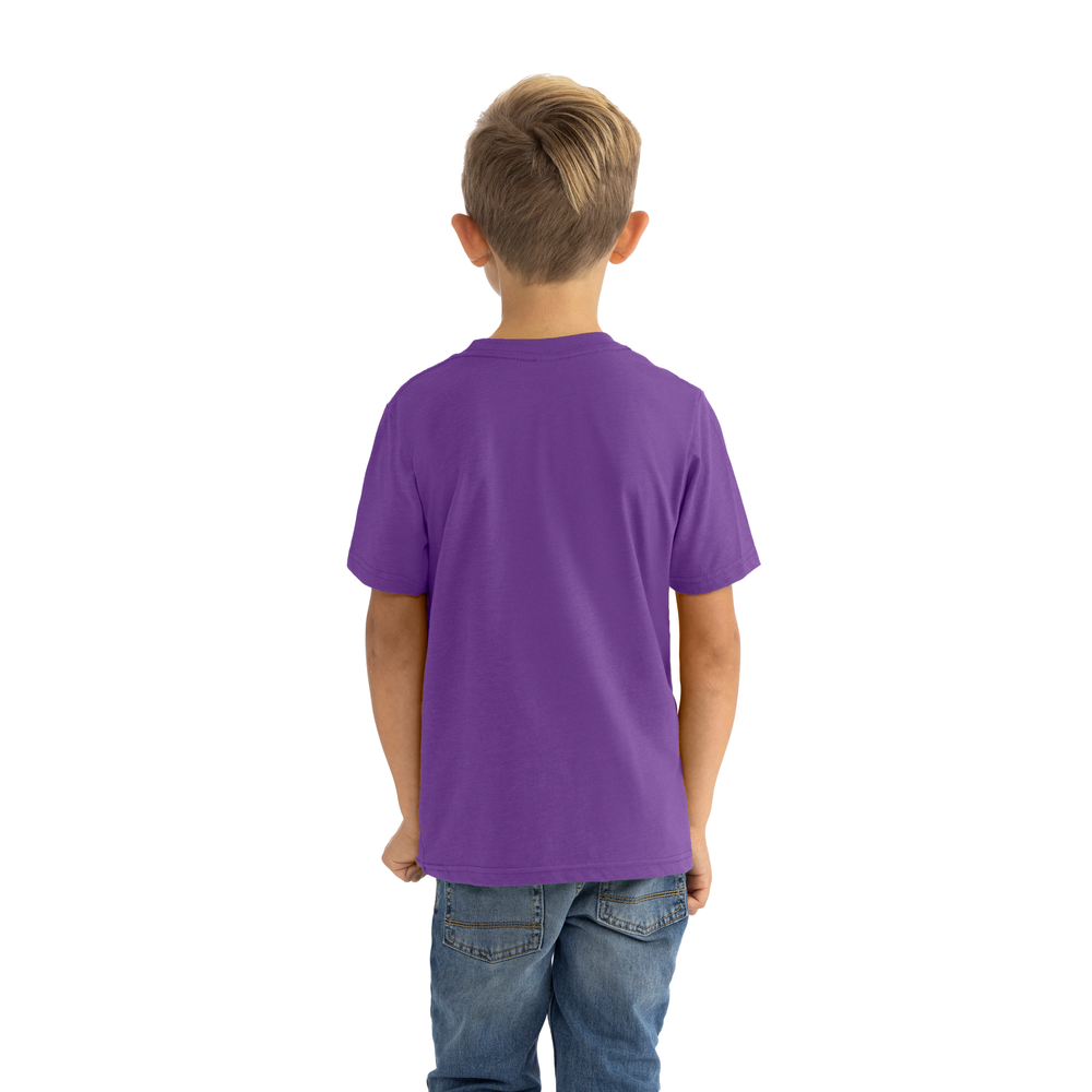 Youth CVC T-Shirt - Purple Rush - The American Threads