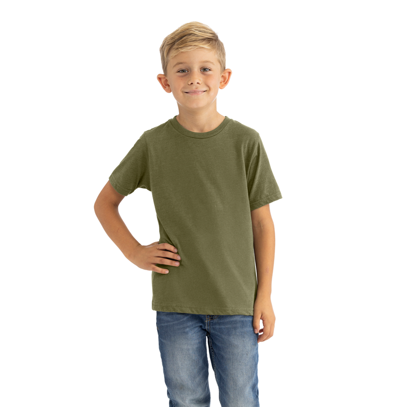 Youth CVC T-Shirt - Military Green
