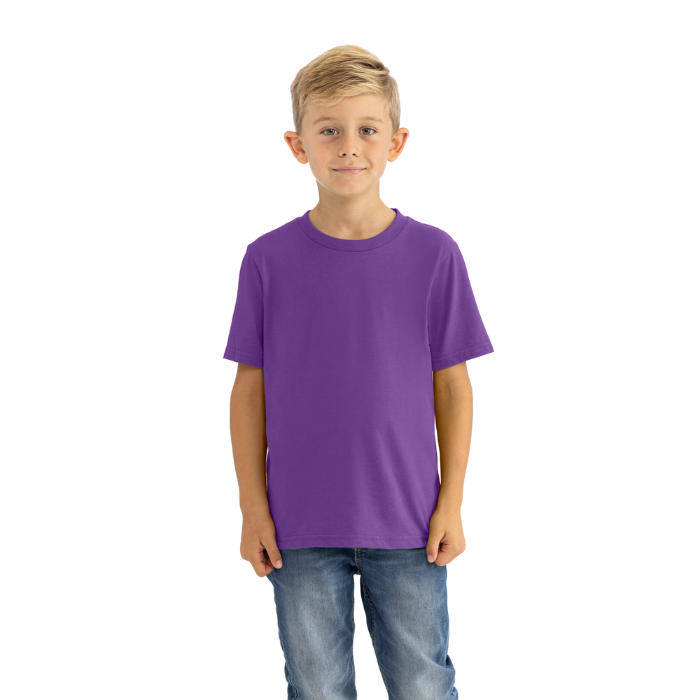 Youth CVC T-Shirt - Purple Rush - The American Threads