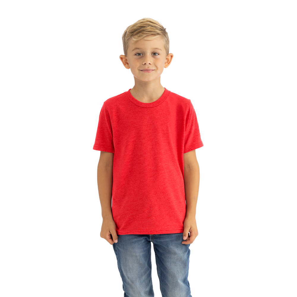 Youth CVC T-Shirt - Red - The American Threads