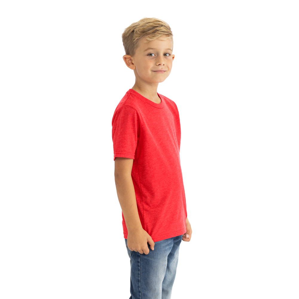 Youth CVC T-Shirt - Red - The American Threads
