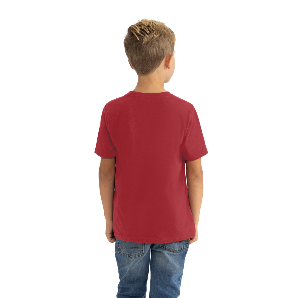 Youth Cotton T-Shirt - Cardinal - The American Threads