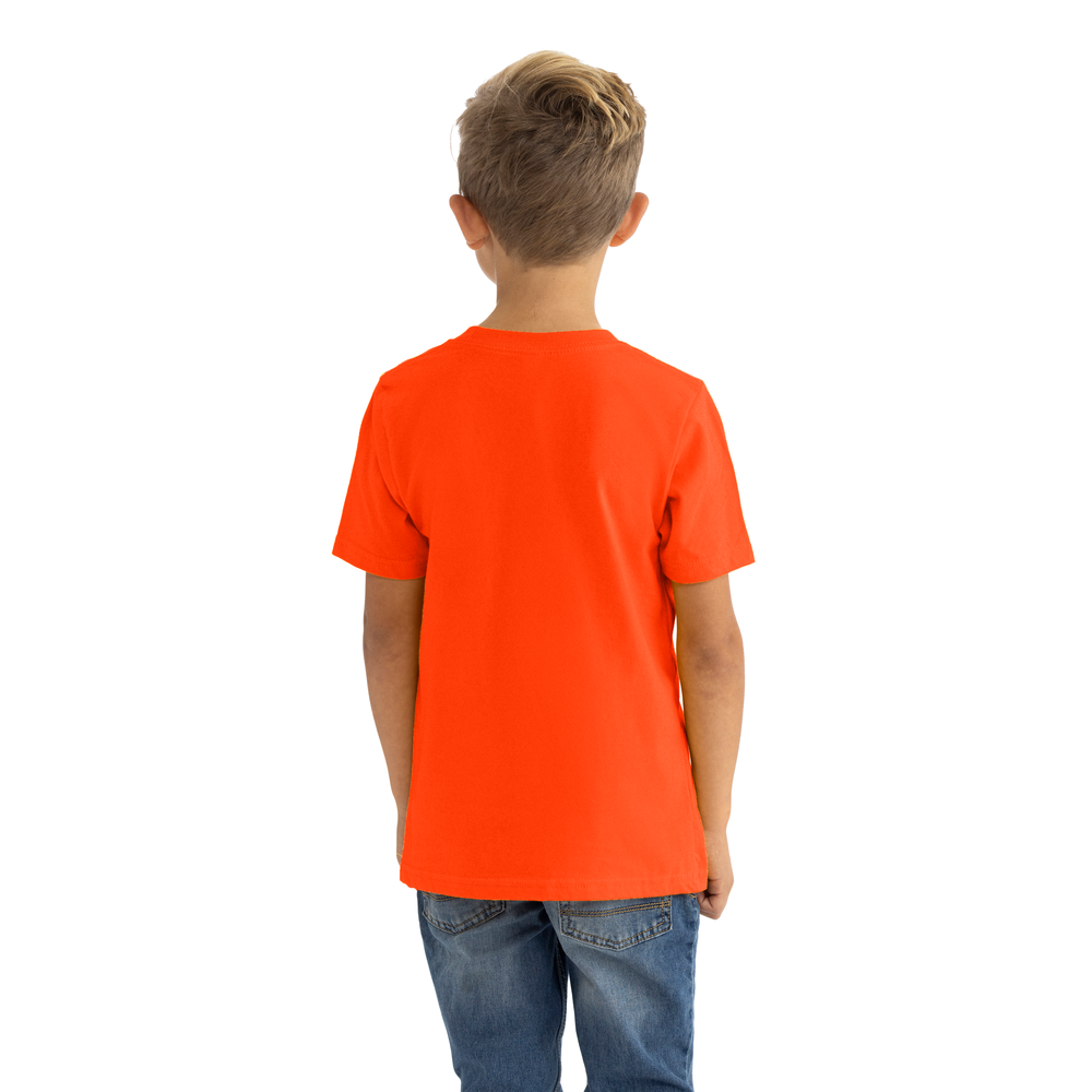 Youth Cotton T-Shirt - Classic Orange - The American Threads