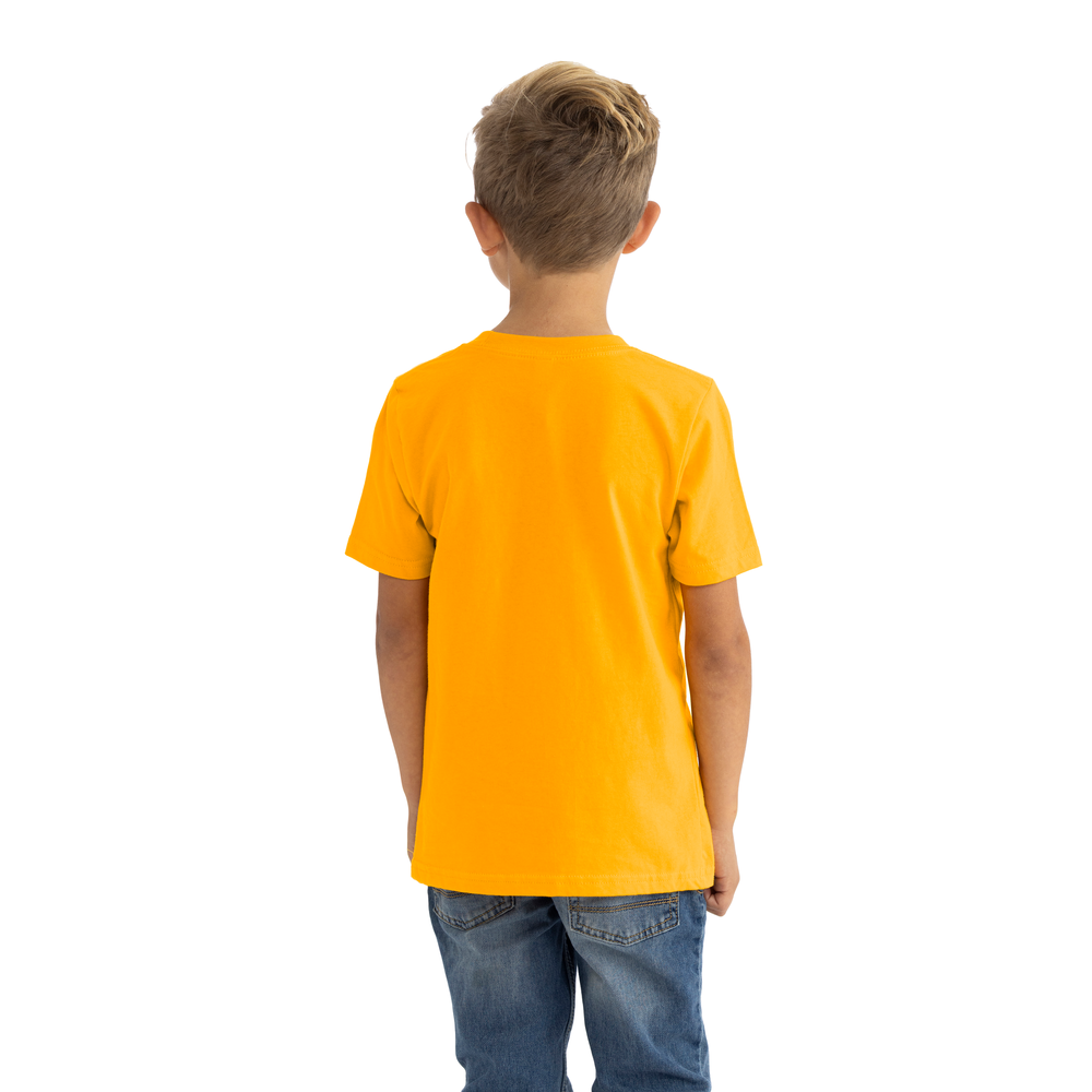 Youth Cotton T-Shirt - Gold - The American Threads