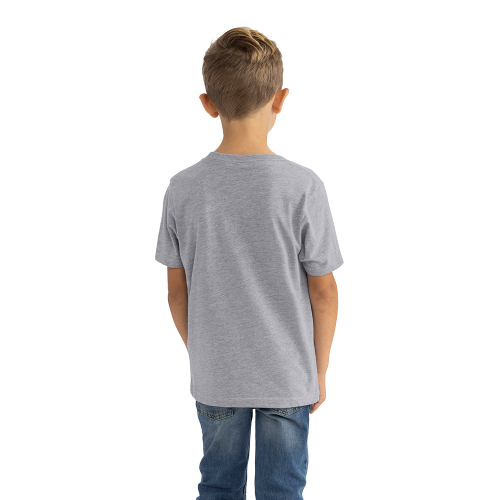 Youth Cotton T-Shirt - Heather Gray - The American Threads