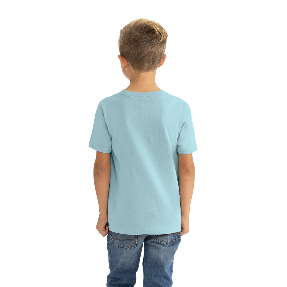 Youth Cotton T-Shirt - Light Blue - The American Threads