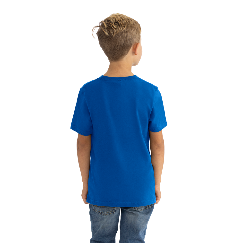 Youth Cotton T-Shirt - Royal - The American Threads