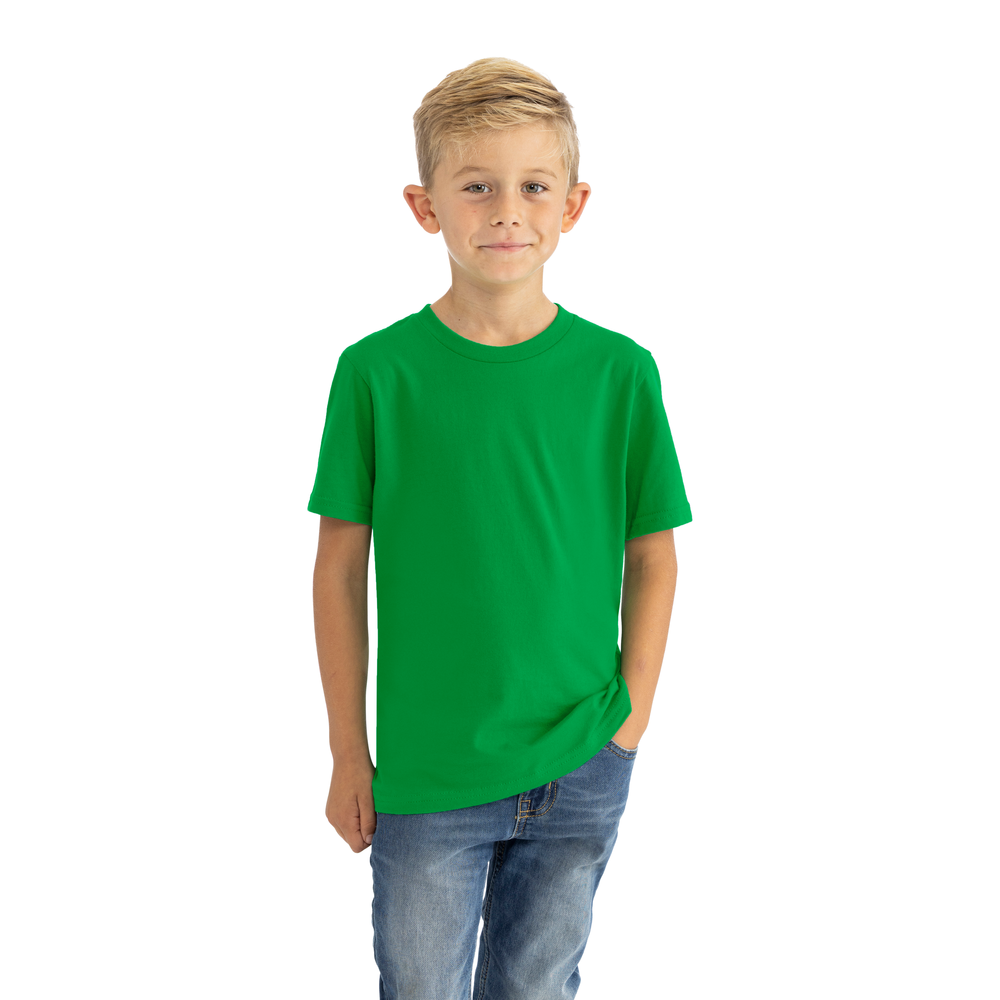 Youth Cotton T-Shirt - Kelly Green - The American Threads