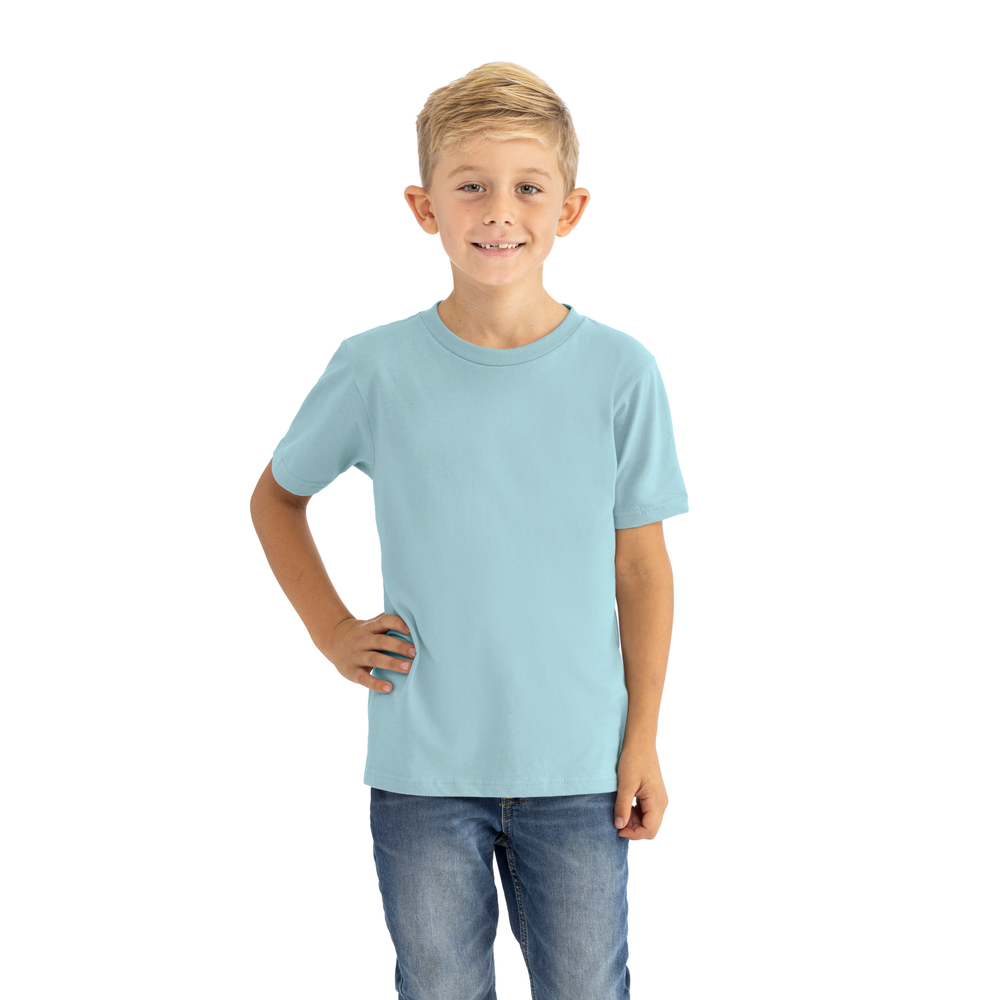 Youth Cotton T-Shirt - Light Blue - The American Threads