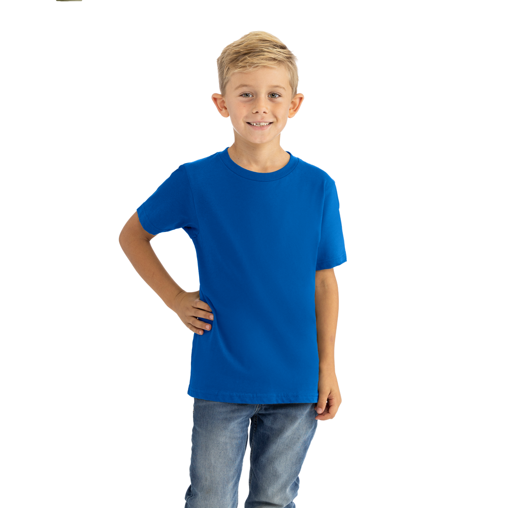 Youth Cotton T-Shirt - Royal - The American Threads