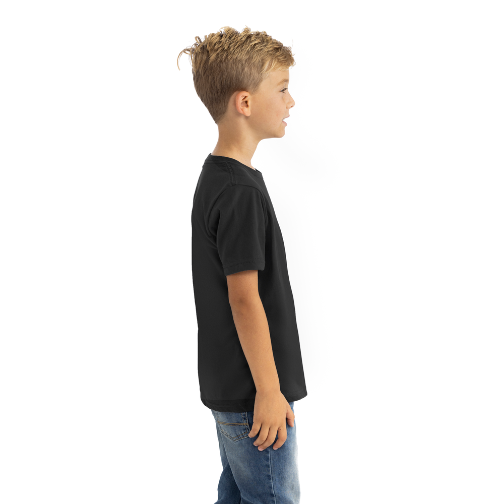 Youth Cotton T-Shirt - Black - The American Threads