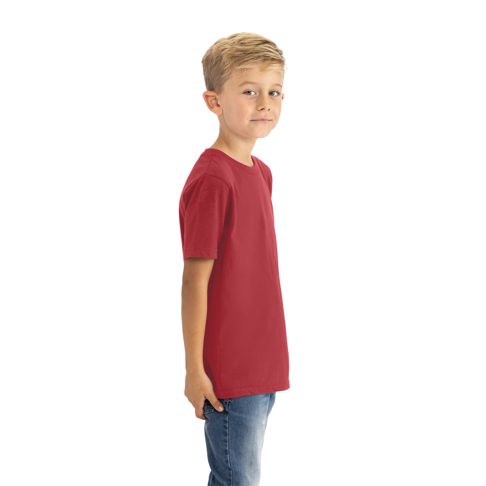 Youth Cotton T-Shirt - Cardinal - The American Threads