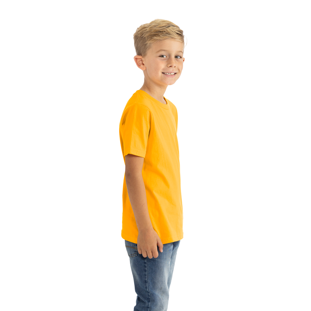 Youth Cotton T-Shirt - Gold - The American Threads