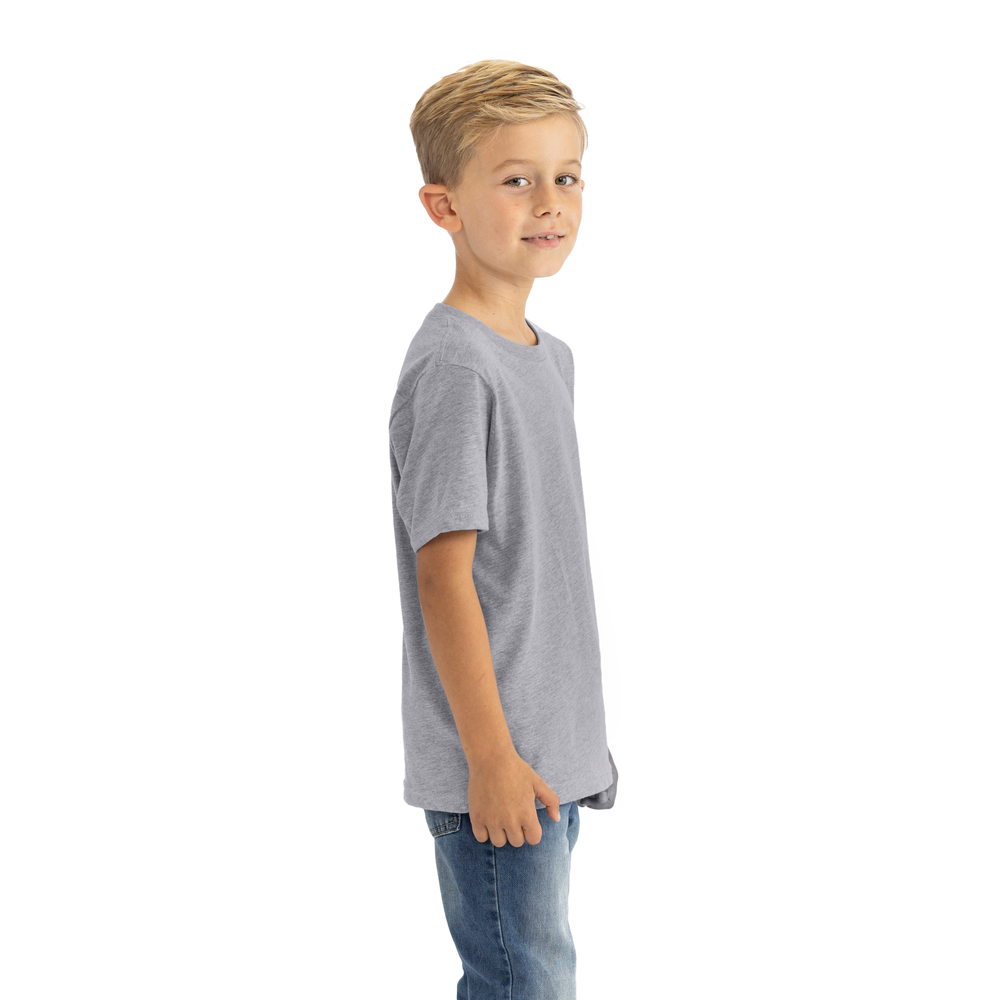 Youth Cotton T-Shirt - Heather Gray - The American Threads