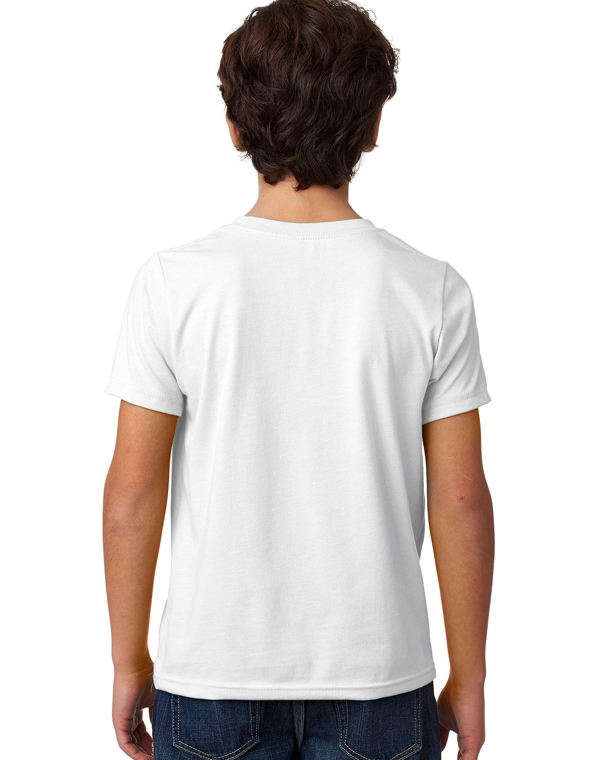Youth CVC T-Shirt - White - The American Threads