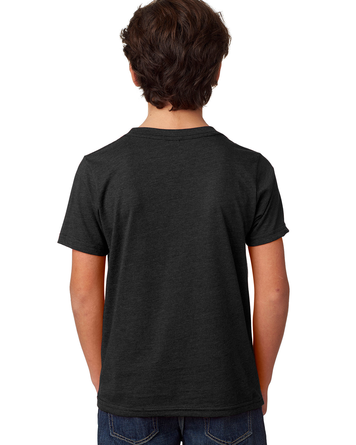 Youth CVC T-Shirt - Black - The American Threads