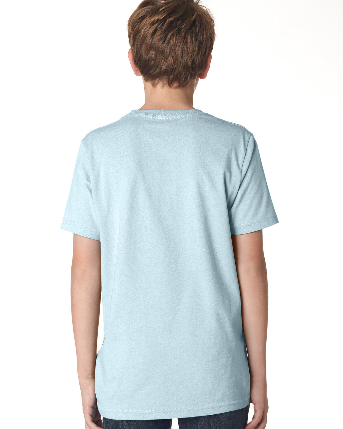 Youth Cotton T-Shirt - Light Blue - The American Threads