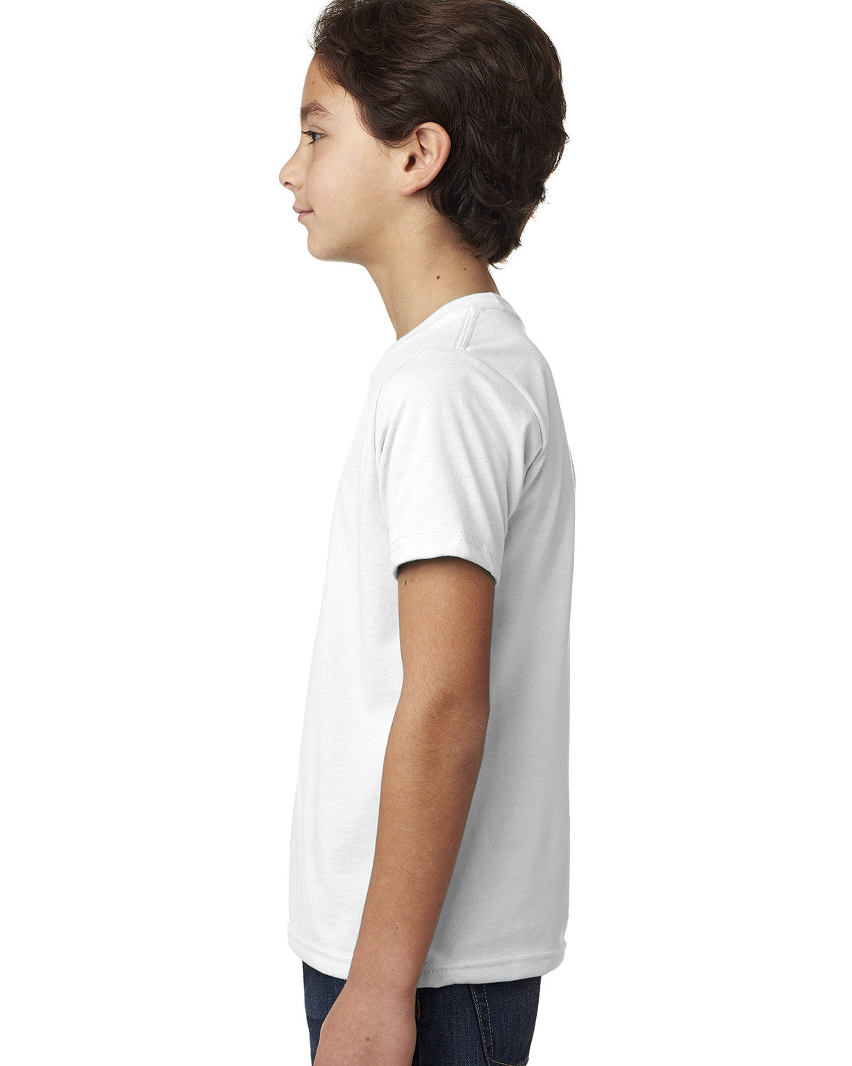 Youth CVC T-Shirt - White - The American Threads