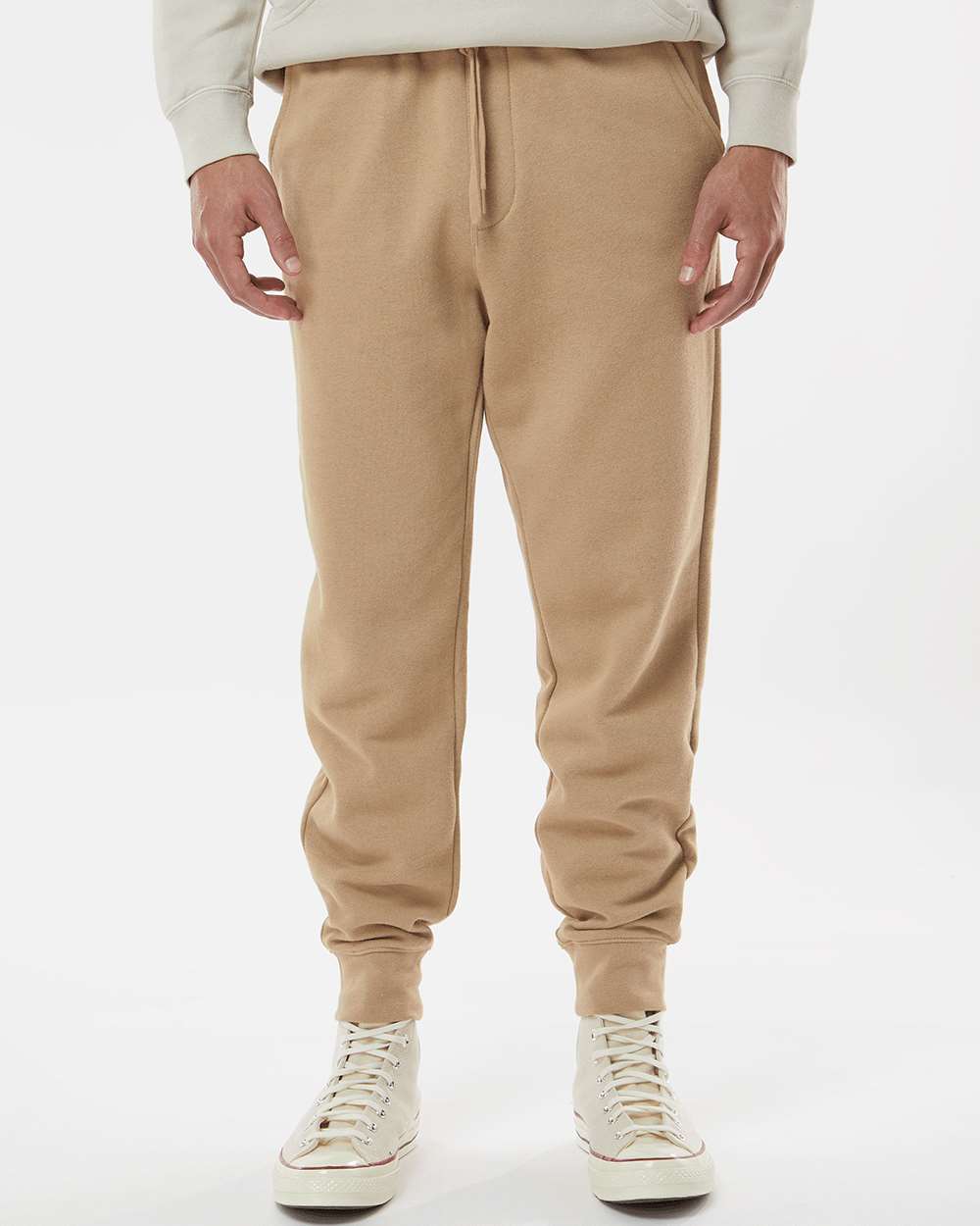 Men's Midweight Fleece Sweatpants - SandStone - S