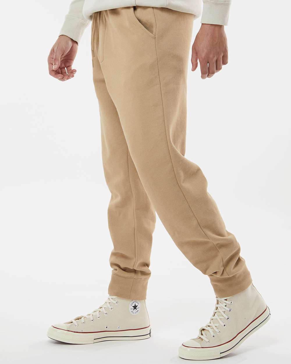 Men's Midweight Fleece Sweatpants - SandStone - M