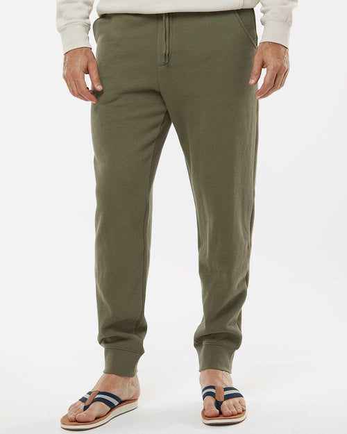 Men's Midweight Fleece Sweatpants - Army - S