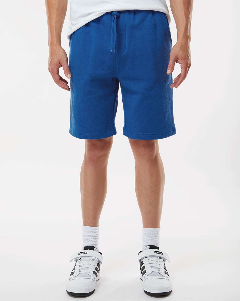 Men's Midweight Fleece Shorts - Royal - S