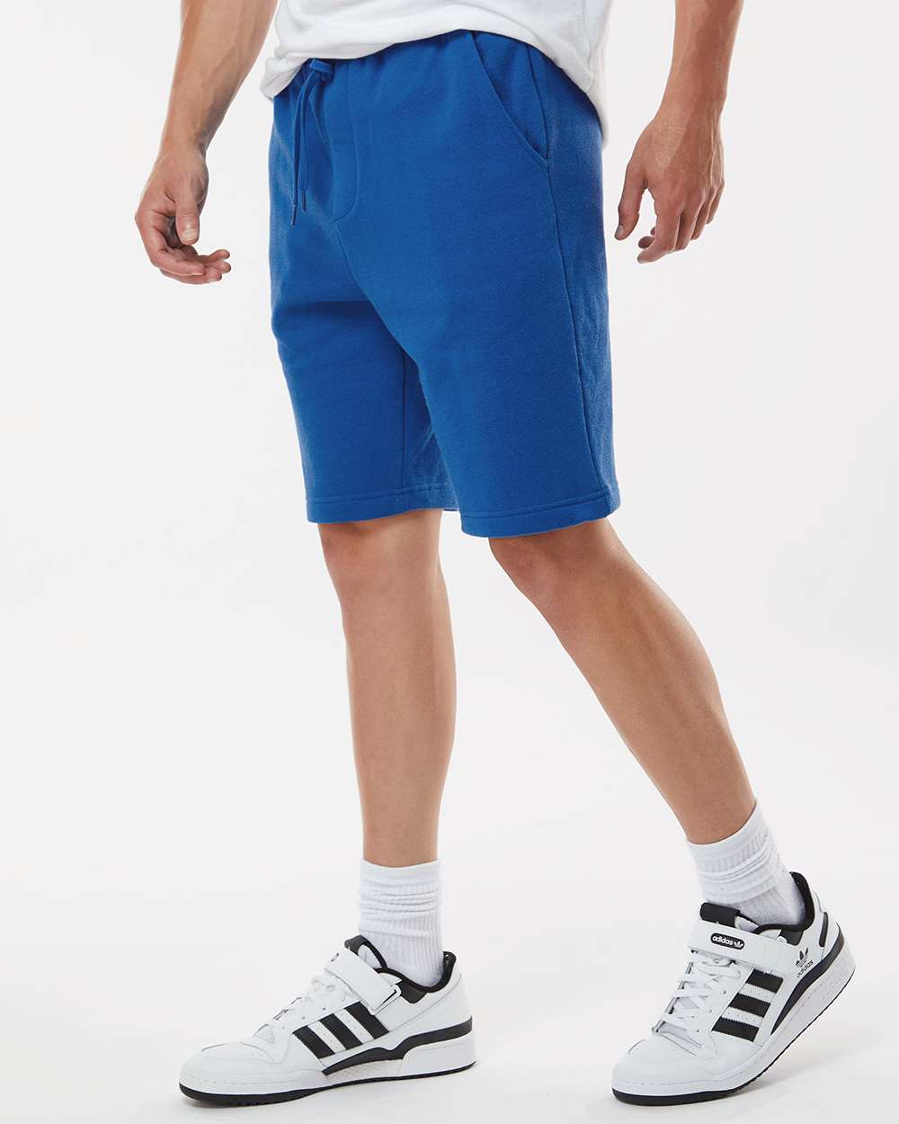 Men's Midweight Fleece Shorts - Royal - M