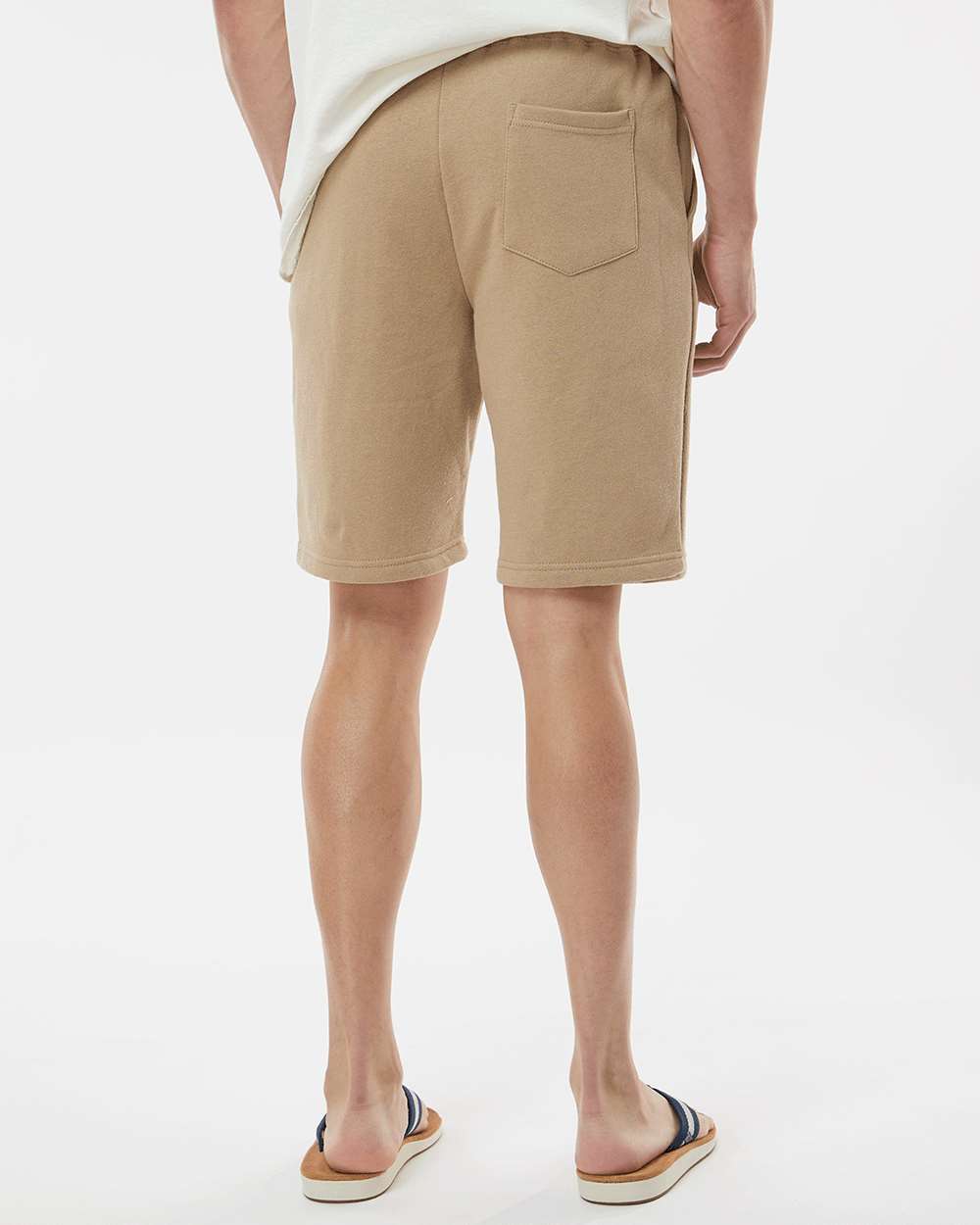 Men's Midweight Fleece Shorts - SandStone - L