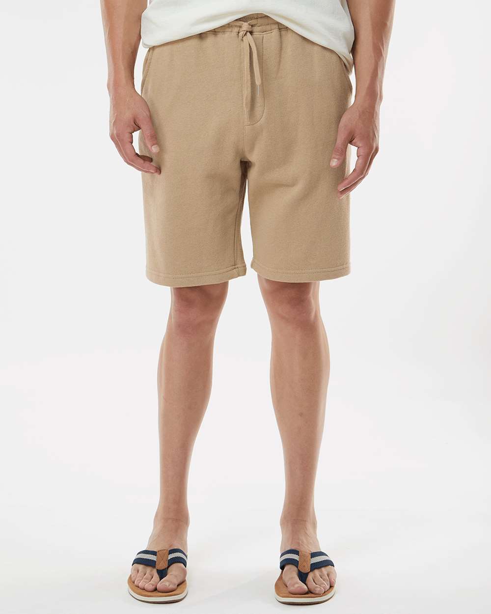 Men's Midweight Fleece Shorts - SandStone - S