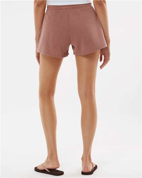 Independent Trading Co. PRM20SRT Women's Shorts - Dusty Rose - Back
