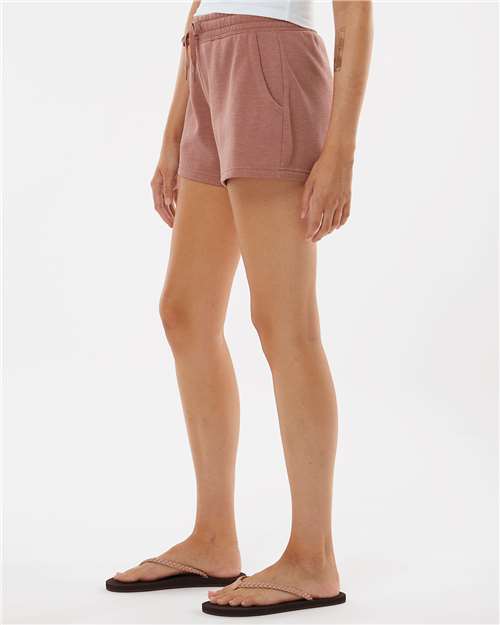 Independent Trading Co. PRM20SRT Women's Shorts - Dusty Rose - Side