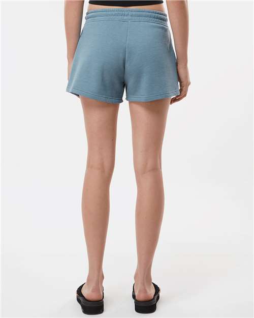 Independent Trading Co. PRM20SRT Women's Shorts - Misty Blue - Back