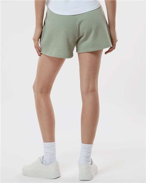 Independent Trading Co. PRM20SRT Women's Shorts - Sage - Back