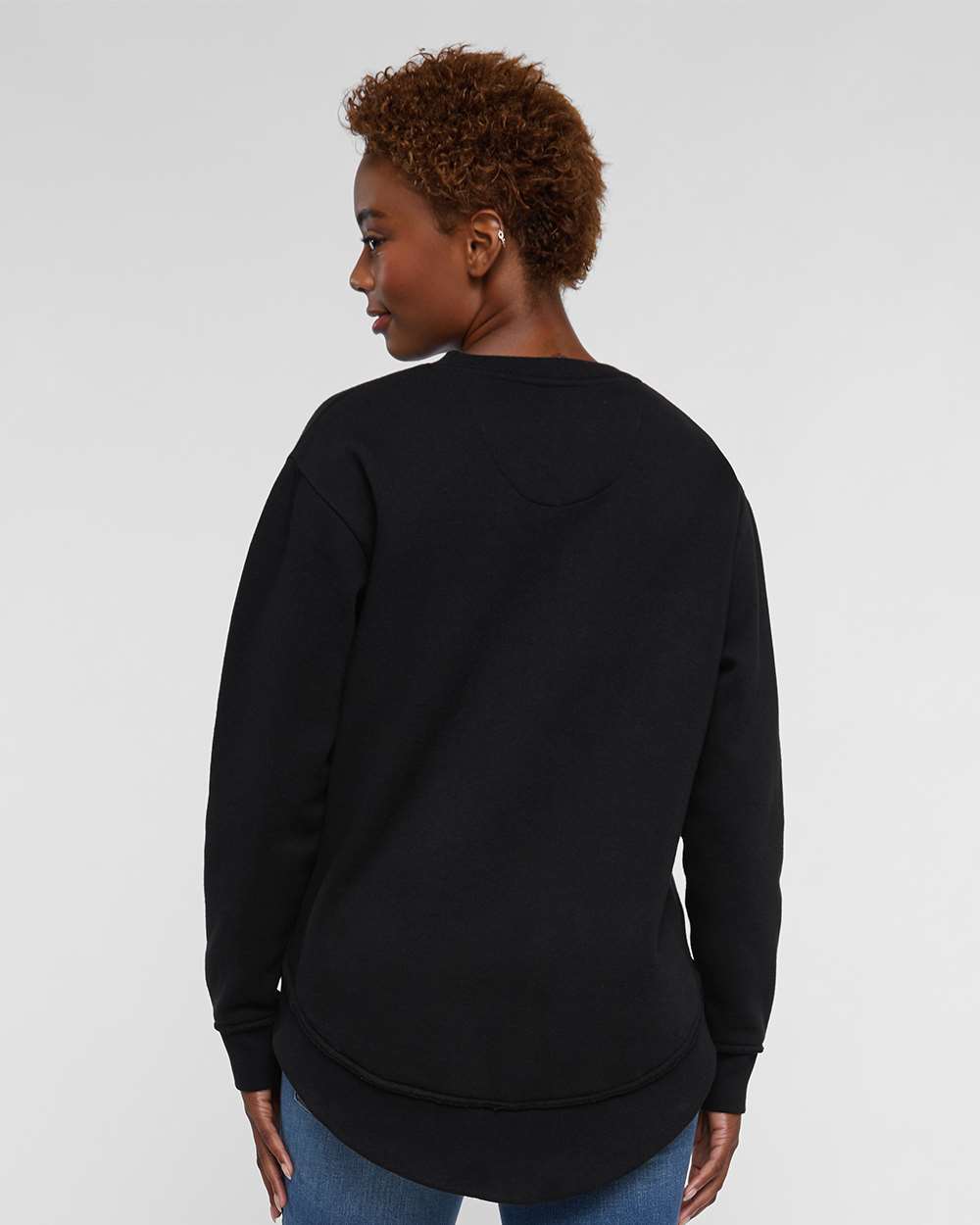 Women's Weekend Fleece Crewneck Sweatshirt - Black - M