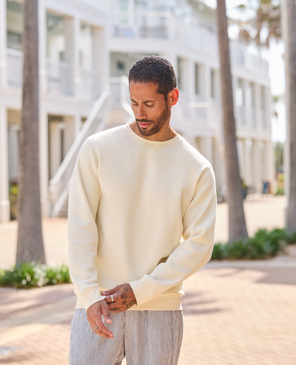 Unisex Elevated Fleece Crewneck Sweatshirt