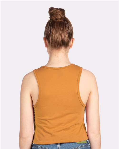 Next Level 5083 Women's Festival Tank - Antique Gold - Side