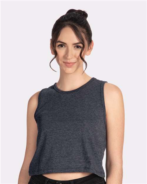 Next Level 5083 Women's Festival Tank - Charcoal - Front