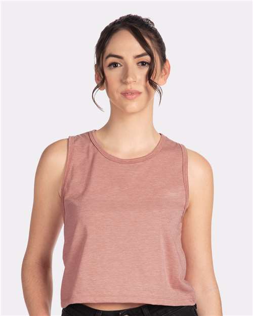 Next Level 5083 Women's Festival Tank - Desert Pink - Front