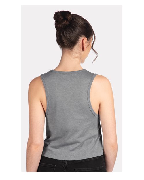 Next Level 5083 Women's Festival Tank - Heather Grey - Side