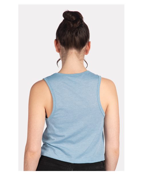 Next Level 5083 Women's Festival Tank - Stonewash Denim - Side