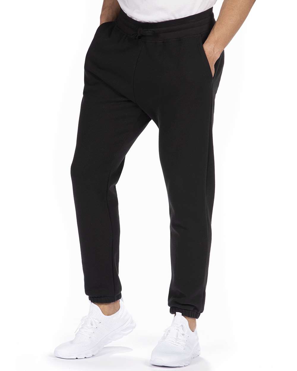 Fleece Sweatpants – Black - XS