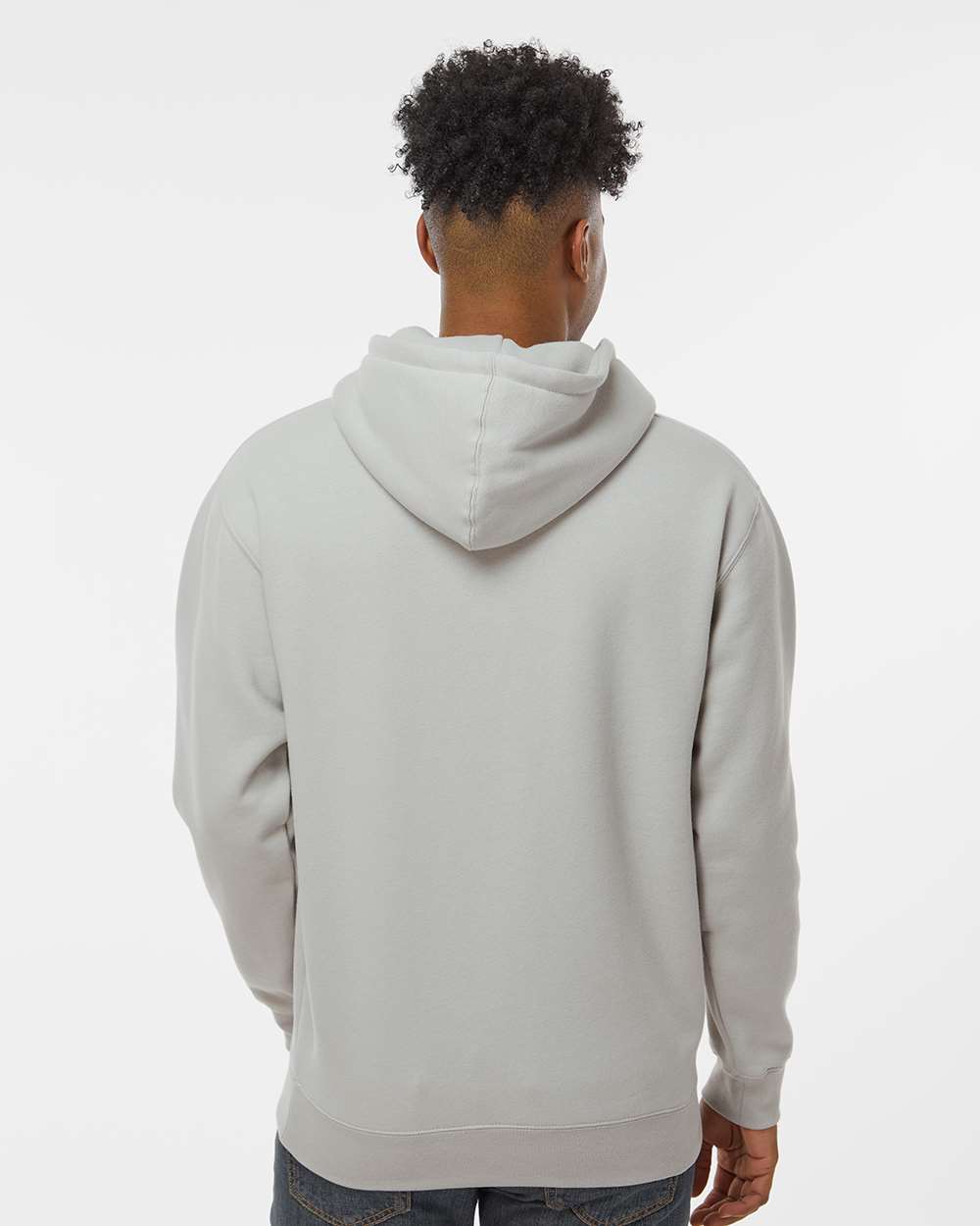 Unisex Heavyweight Hooded Sweatshirt - Smoke - M