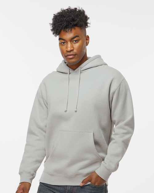 Unisex Heavyweight Hooded Sweatshirt - Smoke - XS