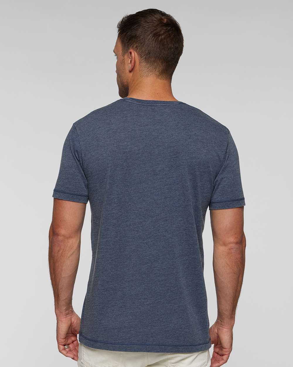 Unisex Vintage Wash Tee – Navy - L