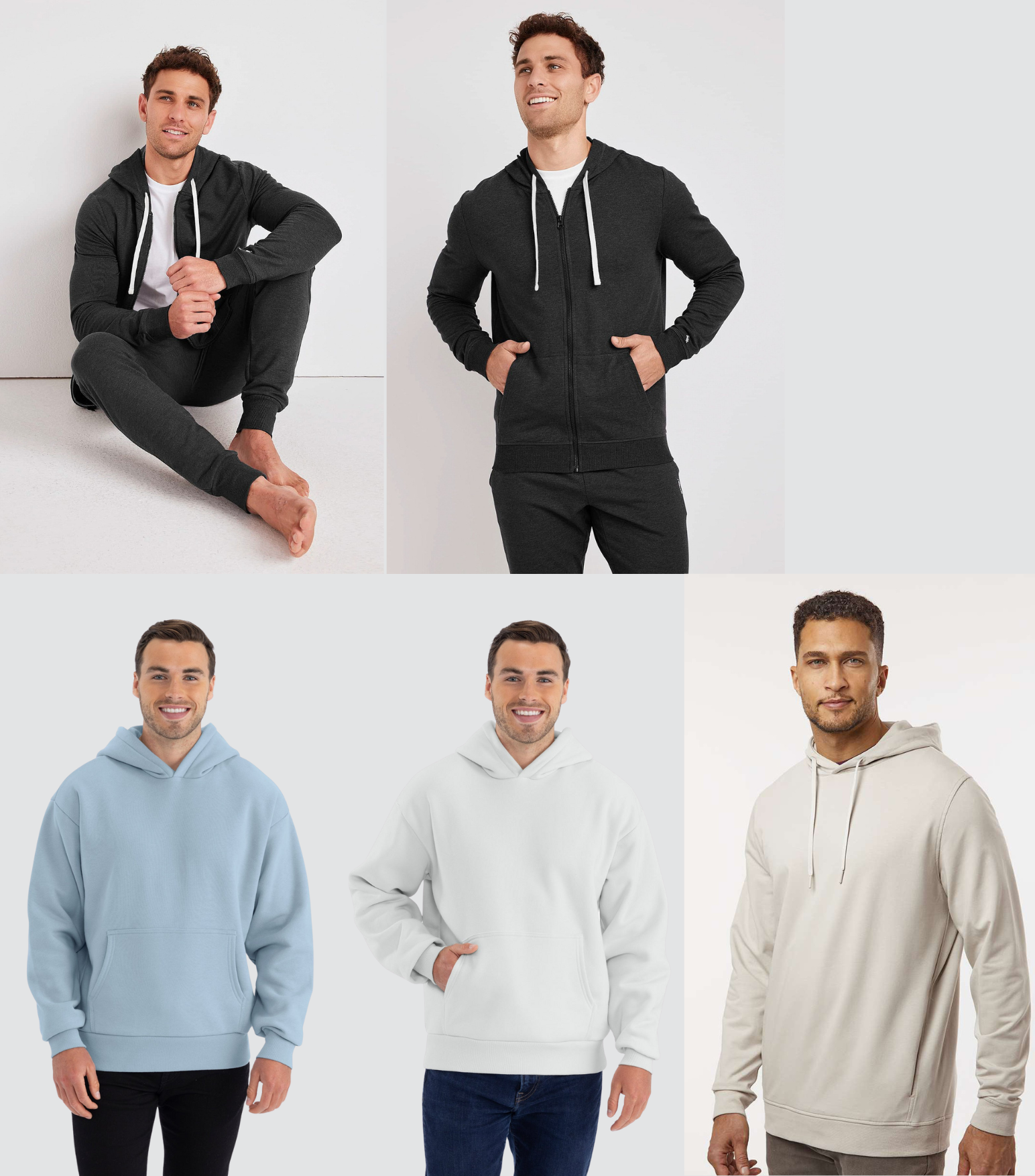 ComfyThreads Men's Hoodie Collection | Heavyweight, Fleece & Eco Styles