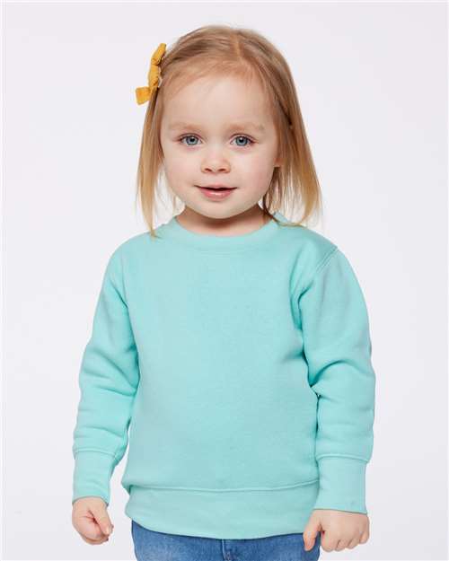 Toddler Crewneck Sweatshirt — Soft Fleece Kids Pullover - Chill - Front