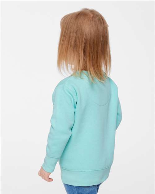 Toddler Crewneck Sweatshirt — Soft Fleece Kids Pullover - Chill - Side