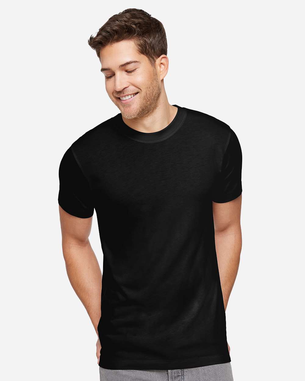 Ultra-Soft Bamboo Tee - Black - S