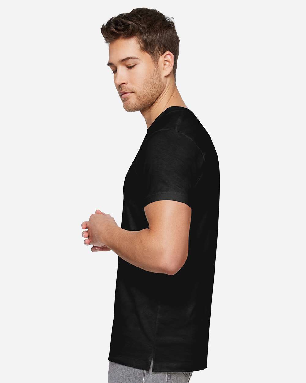 Ultra-Soft Bamboo Tee - Black - M